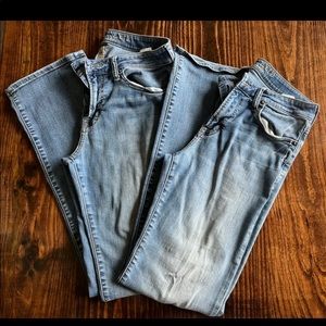 American eagle jeans men extreme flex 32x36 2 pair!
